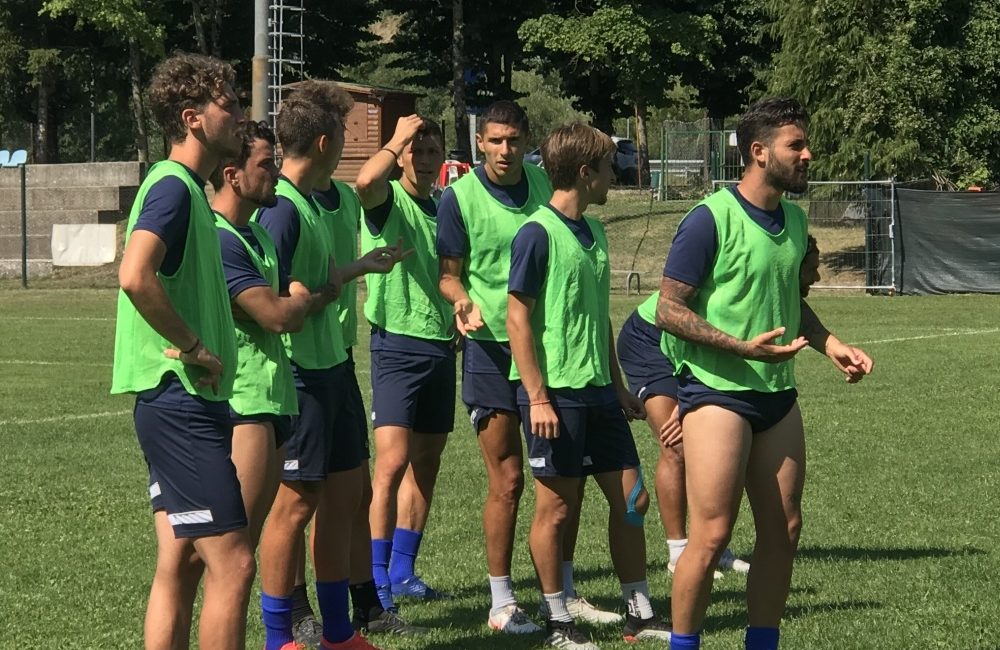 Penultimo allenamento in ritiro